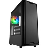 Sharkoon SK3 RGB Midi Tower Noir, Moyens tours Noir, Midi Tower, PC, Noir, ATX, micro ATX, Mini-ITX, Multicolore, Ventilateur