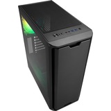 Sharkoon SK3 RGB, Boîtier PC Noir, 3x USB-A | RGB | Tempered Glass