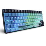 Sharkoon SKILLER SGK50 S3 Ultimate Rev2 RGB bundle mécanique Turquoise, Layout DE (QWERTZ), Sharkoon Linéaire, 75%