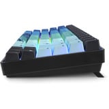 Sharkoon SKILLER SGK50 S3 Ultimate Rev2, bundle Turquoise/Bleu, Layout DE, Sharkoon Linéaire