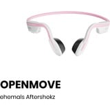 Shokz  casque technologie conduction osseuse rose fuchsia