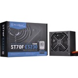 SilverStone ST70F-ES230 unité d'alimentation d'énergie 700 W 20+4 pin ATX ATX Noir alimentation  Noir, 700 W, 180 - 264 V, 47 - 63 Hz, 5 A, Actif, 130 W