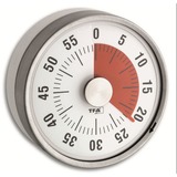 TFA 38.1028.02, Horloge de cuisine Argent