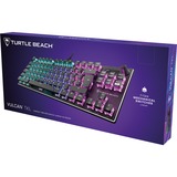 Turtle Beach Clavier gaming PC TITAN Switch mécanique linéaire sans pavé numérique Vulcan TKL avec éclairage RGB AIMO par touche, plaque supérieure en aluminium anodisé et câble USB-C amovible - Noir Noir, Layout DE, Roccat Titan Speed, plaque supérieure en aluminium anodisé et câble USB-C amovible - Noir, Avec fil, USB, Clavier mécanique, QWERTZ, LED RGB, Noir