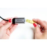 Verbatim 49146 station d'accueil USB 3.2 Gen 1 (3.1 Gen 1) Type-C Noir, Argent, Adaptateur Argent/Noir, USB 3.2 Gen 1 (3.1 Gen 1) Type-C, Noir, Argent, RJ-45, Métal, USB, 5 - 40 °C