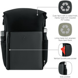 Wenger UrbanOne Roll-Top, Sac à dos Noir