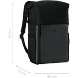 Wenger UrbanOne Roll-Top, Sac à dos Noir