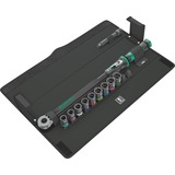 Wera Click-Torque C 3 Set 2, 1/2", Clé dynamométrique Noir/Vert, 11 pièces, avec cliquet réversible