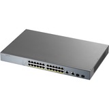 Zyxel GS1350-26HP-EU0101F commutateur réseau Géré L2 Gigabit Ethernet (10/100/1000) Connexion Ethernet, supportant l'alimentation via ce port (PoE) Gris, Switch Géré, L2, Gigabit Ethernet (10/100/1000), Connexion Ethernet, supportant l'alimentation via ce port (PoE), Grille de montage