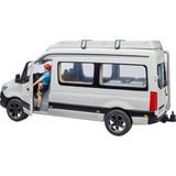 bruder MB Sprinter Camper avec conducteur, Modèle réduit de voiture Blanc/Noir, 02672