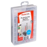 fischer Aides pratiques Jardin & Maison, Cheville Gris clair/Rouge
