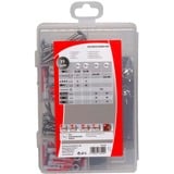 fischer Aides pratiques Jardin & Maison, Cheville Gris clair/Rouge