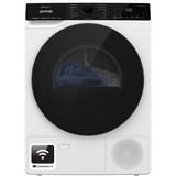 gorenje DPNA83W sèche-linge Pose libre Charge avant 8 kg Noir, Blanc, Sèche-linge pompe à chaleur à condensation Blanc/Noir, Pose libre, Charge avant, Pompe à chaleur, Noir, Blanc, Rotatif, Tactile, Noir