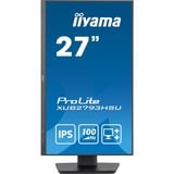 iiyama ProLite XUB2793HSU-B7 écran plat de PC 68,6 cm (27") 1920 x 1080 pixels Full HD LED Noir Moniteur  Noir (Mat), 68,6 cm (27"), 1920 x 1080 pixels, Full HD, LED, 1 ms, Noir