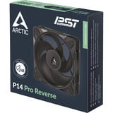 ARCTIC P14 Pro Reverse ventilateur de boîtier Noir, 140 x 140 x 30 mm, PWM