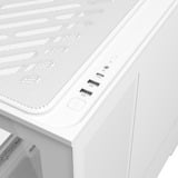 ASUS PRIME AP202 ARGB Midi Tower Blanc, boîtier pc Blanc | 2x USB-A | 1x USB-C | RGB | Window