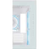 ASUS PRIME AP202 ARGB Midi Tower Blanc, boîtier pc Blanc | 2x USB-A | 1x USB-C | RGB | Window