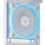 ASUS PRIME AP202 ARGB Mini Tower Blanc boîtier midi tower Blanc | 2x USB-A | 1x USB-C | RGB | Window