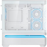 ASUS PRIME AP202 ARGB Mini Tower Blanc boîtier midi tower Blanc | 2x USB-A | 1x USB-C | RGB | Window