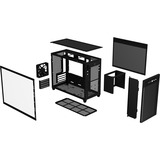ASUS  boîtier mini tower Noir | 2x USB-A | 1x USB-C | Verre Trempé
