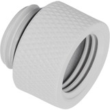 Alphacool 17488 pièce et accessoire pour systèmes de refroidissement d'ordinateurs Kit de montage, Rallonge Blanc, Kit de montage, Laiton, Blanc, 1/4", Mâle, Femelle