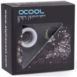 Alphacool 17488 pièce et accessoire pour systèmes de refroidissement d'ordinateurs Kit de montage, Rallonge Blanc, Kit de montage, Laiton, Blanc, 1/4", Mâle, Femelle