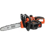 BLACK+DECKER GKC3630L20 tronçonneuse Noir, Orange, Scie à chaîne Orange/Noir, 30 cm, 5 m/s, Noir, Orange, Batterie, 2 Ah, 3,8 kg