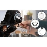 Bosch MUM59N26CB robot de cuisine 1000 W 3,9 L Noir Noir, 3,9 L, Noir, 2,7 kg, 1,9 kg, 1,1 m, EAC-Eurasian, Ukraine