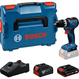 Bosch Perceuse-visseuse à percussion sans fil avec 2 batteries 18 volts dans L-BOXX Vente au détail