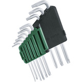 Bosch Set de clés hexagonales internes six pans, 9 pièces, Tournevis Vert/Noir