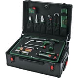 Bosch Set de mallette à outils roulante, 119 pièces, Set d'outils Noir