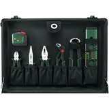Bosch Set de mallette à outils roulante, 119 pièces, Set d'outils Noir
