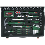 Bosch Set de mallette à outils roulante, 119 pièces, Set d'outils Noir