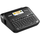 Brother PT-D610BTVP | Etiqueteuse bureautique connectable, Étiqueteuse Noir, TZe, Transfert thermique, 180 x 360 DPI, 30 mm/sec, Avec fil &sans fil, Noir