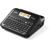 Brother PT-D610BTVP | Etiqueteuse bureautique connectable, Étiqueteuse Noir, TZe, Transfert thermique, 180 x 360 DPI, 30 mm/sec, Avec fil &sans fil, Noir