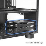 Chieftec CI-03B-OP boîtier cube Noir | 2x USB-A | 1x USB-C