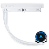 Chieftec ICEBERG 240-RGB-W Boitier PC Refroidisseur de liquide tout-en-un 12 cm Blanc, Watercooling Blanc, Refroidisseur de liquide tout-en-un, 12 cm, Blanc