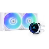 Chieftec ICEBERG 240 RGB, Watercooling Blanc