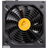 Chieftec Polaris PRO 1300W unité d'alimentation d'énergie 20+4 pin ATX ATX Noir alimentation  Noir, 1300 W, 100 - 240 V, 50/60 Hz, 15-8 A, Actif, 120 W
