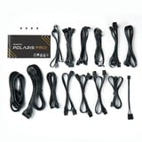 Chieftec Polaris PRO 1300W unité d'alimentation d'énergie 20+4 pin ATX ATX Noir alimentation  Noir, 1300 W, 100 - 240 V, 50/60 Hz, 15-8 A, Actif, 120 W