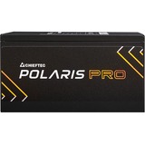 Chieftec Polaris PRO unité d'alimentation d'énergie 20+4 pin ATX ATX Noir alimentation  modulaire 1300 watt Noir, 6x PCIe, 1300 W, 100 - 240 V, 50/60 Hz, 15-8 A, Actif, 120 W
