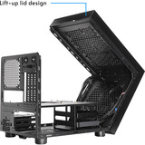 Chieftec  boîtier cube Noir | 2x USB-A | 1x USB-C