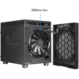 Chieftec  boîtier cube Noir | 2x USB-A | 1x USB-C