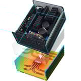 Cooler Master , 1100 Watt alimentation  Noir