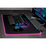 Corsair MM700 RGB, Tapis de souris gaming Noir, LED RGB