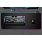 Corsair MM700 RGB, Tapis de souris gaming Noir, LED RGB