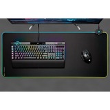 Corsair MM700 RGB, Tapis de souris gaming Noir, LED RGB