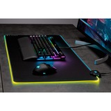 Corsair MM700 RGB, Tapis de souris gaming Noir, LED RGB