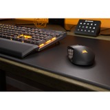 Corsair Scimitar Elite Wireless MMO, Souris gaming Noir, 100 - 26.000 dpi, USB 2.0 | 2,4 GHz | Bluetooth | RGB