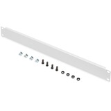 Digitus 48,3 cm (19") Plaque de recouvrement 1HE, Finition Gris